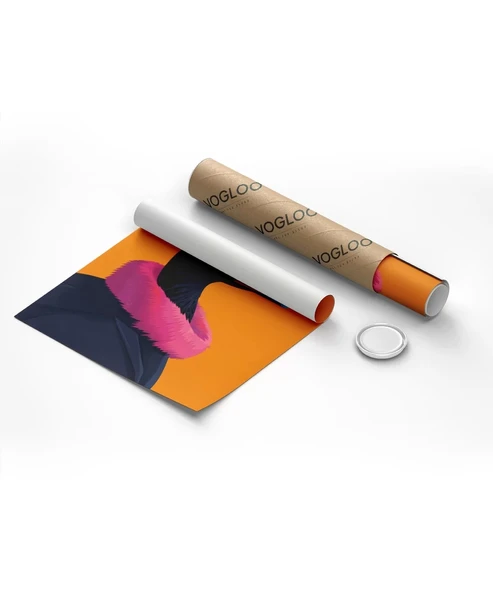 Çerçevesiz Poster Beauty and the Duck Tasarım - Resim 8