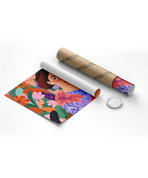 Çerçevesiz Poster Çiçeklerin Arasında - Resim 8