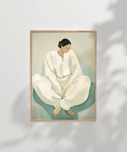 Çerçevesiz Poster Düşüncelere Dalış - Resim 6