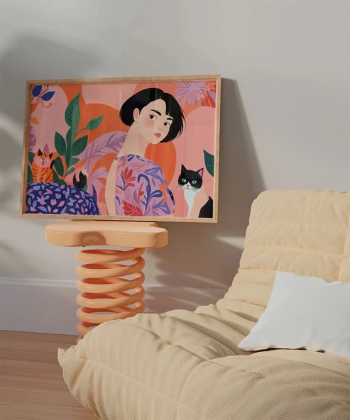 Çerçevesiz Poster Doğanın ve Dostluğun Harmanı - Resim 4