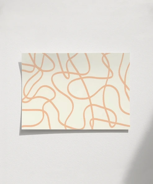 Çerçevesiz Poster Abstrakt Modern ürün görseli