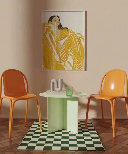 Çerçevesiz Poster Güneşin İçindeki Kadın - Resim 4