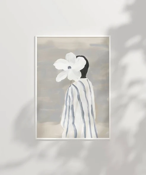 Çerçevesiz Poster Gri Tonlarda Bir Düş - Resim 2