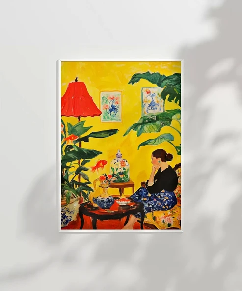 Çerçevesiz Poster Tropikal Sıcaklık - Resim 2