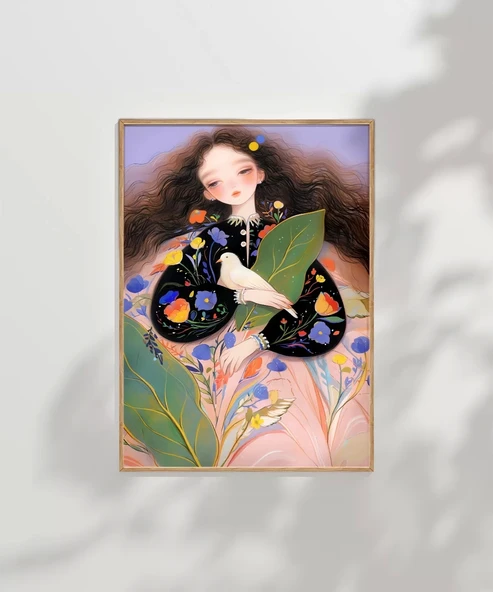 Çerçevesiz Poster Doğanın Zarafeti - Resim 6