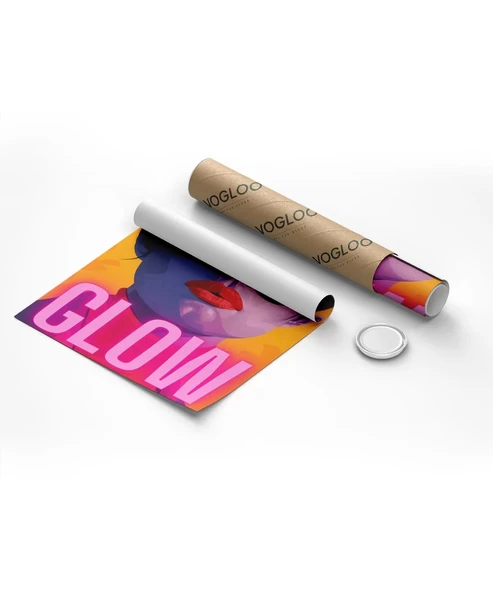 Çerçevesiz Poster Parlak Bakış - Resim 8