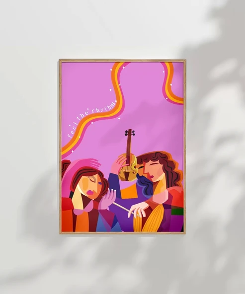 Çerçevesiz Poster Ritmin Kalbi - Resim 7