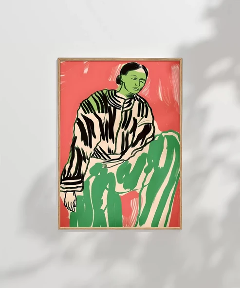 Çerçevesiz Poster Şehir Jungl - Resim 7