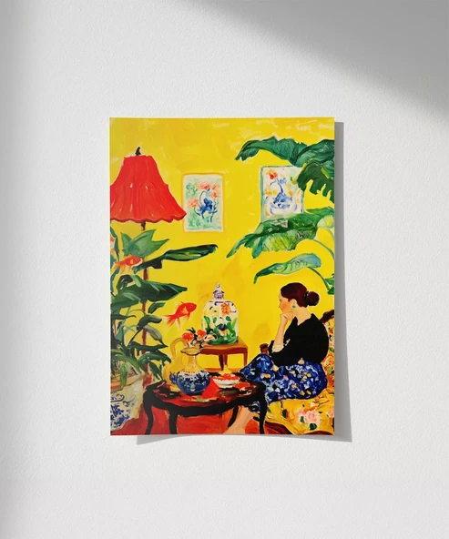 Çerçevesiz Poster Tropikal Sıcaklık ürün görseli