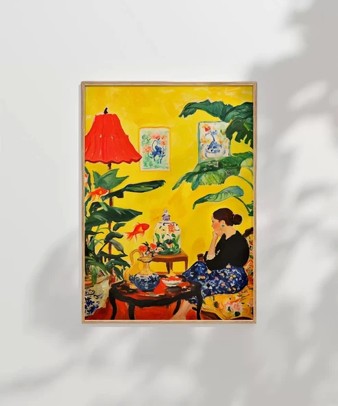 Çerçevesiz Poster Tropikal Sıcaklık - Resim 6