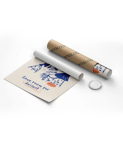 Çerçevesiz Poster Ahududu ve Tatlı Kaçamak - Resim 8