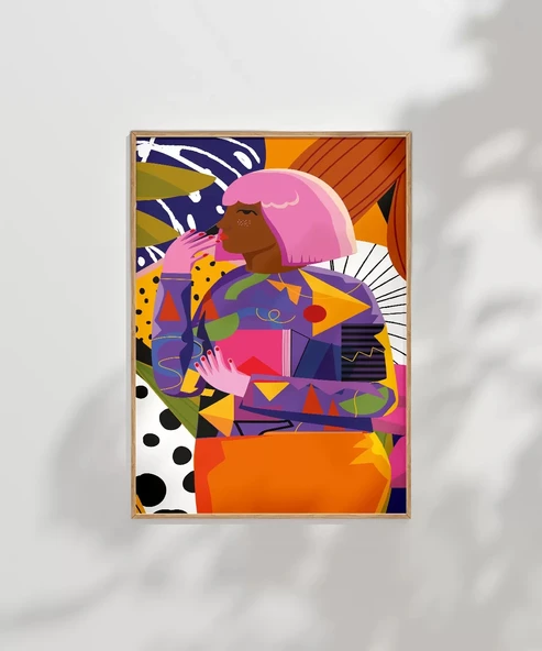 Çerçevesiz Poster Modernliğin Yükselen Yıldızı - Resim 7