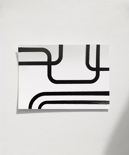 Çerçevesiz Poster Orta Çağ Modern Sanat ürün görseli