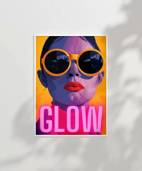 Çerçevesiz Poster Parlak Bakış - Resim 3