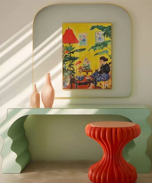 Çerçevesiz Poster Tropikal Sıcaklık - Resim 4