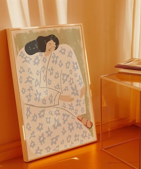 Çerçevesiz Poster Bahar Rüyası - Resim 5