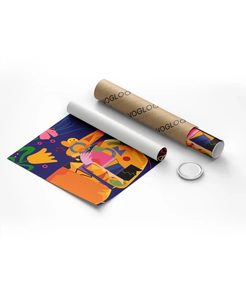 Çerçevesiz Poster Soyut Çiçek Baharı - Resim 8