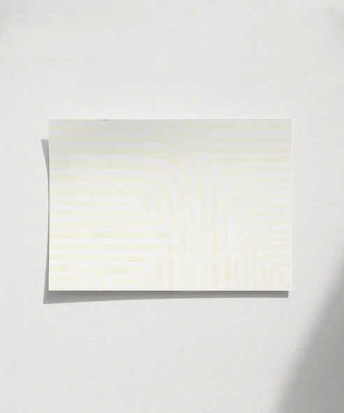 Çerçevesiz Poster Soyut Labirent Desenli ürün görseli