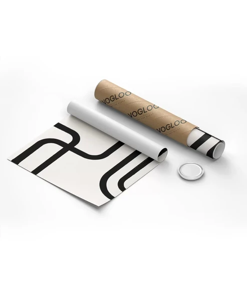 Çerçevesiz Poster Orta Çağ Modern Sanat - Resim 8