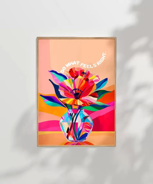 Çerçevesiz Poster Renkli İç Ses - Resim 7