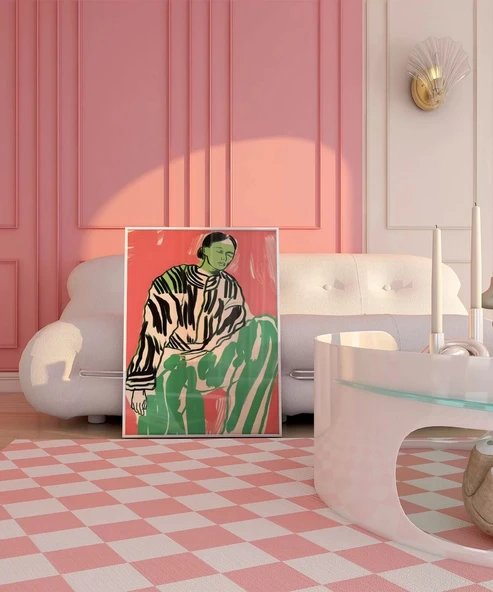 Çerçevesiz Poster Şehir Jungl - Resim 4