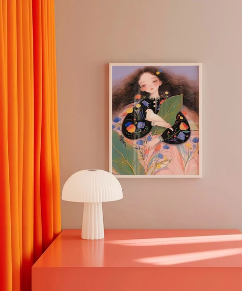 Çerçevesiz Poster Doğanın Zarafeti - Resim 3