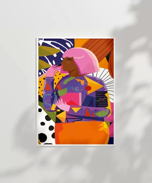 Çerçevesiz Poster Modernliğin Yükselen Yıldızı - Resim 2