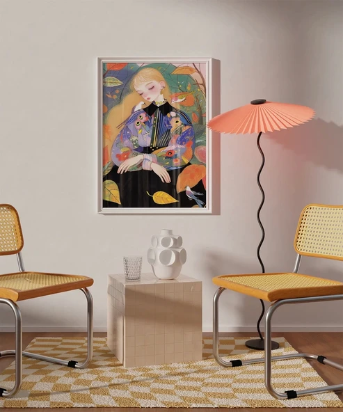 Çerçevesiz Poster Doğanın Zarif Tonları - Resim 5