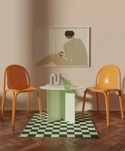 Çerçevesiz Poster Çizgilerle Sessizlik - Resim 4