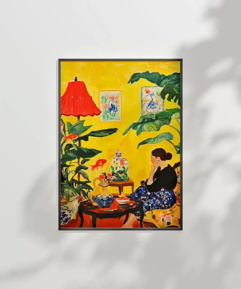 Çerçevesiz Poster Tropikal Sıcaklık - Resim 7