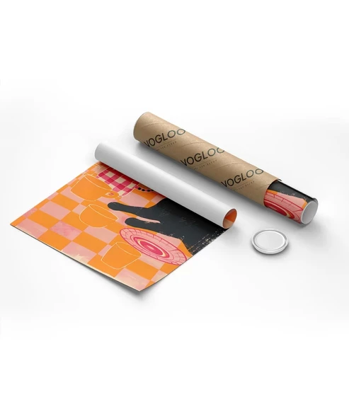 Çerçevesiz Poster Masanın Bekçisi - Resim 8