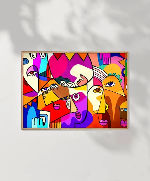 Çerçevesiz Poster Herkesin Hikayesi - Resim 7