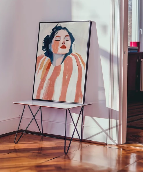 Çerçevesiz Poster Soyut Renklerle Düşler - Resim 4