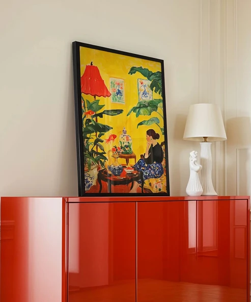 Çerçevesiz Poster Tropikal Sıcaklık - Resim 3