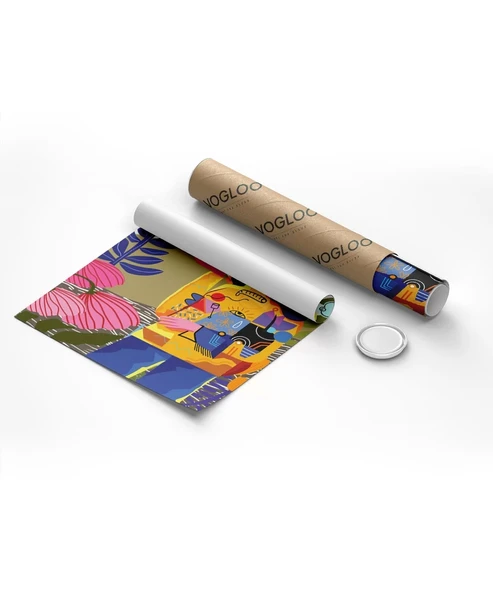 Çerçevesiz Poster Renkli Bahar Anısı - Resim 8