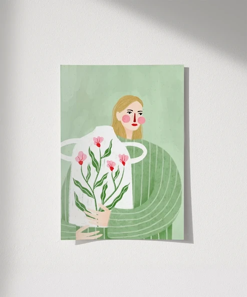 Çerçevesiz Poster Doğal Dokunuş ürün görseli