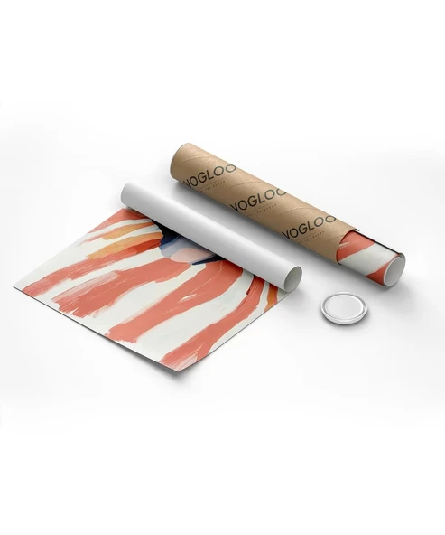 Çerçevesiz Poster Soyut Renklerle Düşler - Resim 8