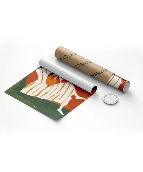 Çerçevesiz Poster Düşüncelere Dalmak - Resim 8