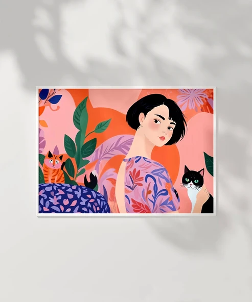 Çerçevesiz Poster Doğanın ve Dostluğun Harmanı - Resim 2