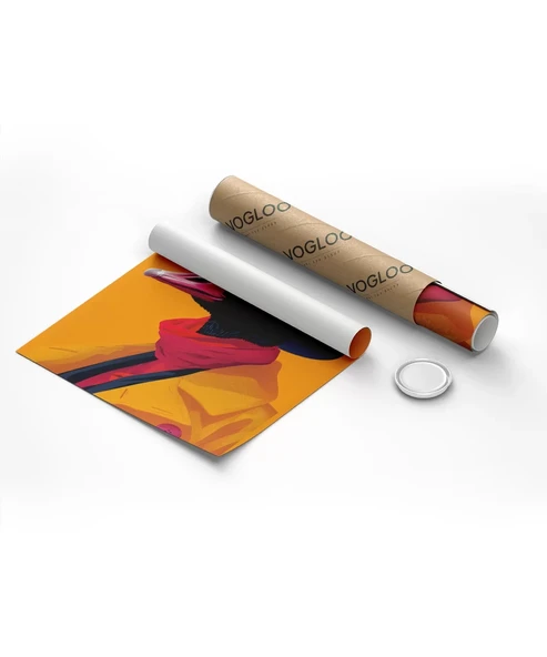 Çerçevesiz Poster Vak Vak Şıklık - Resim 8