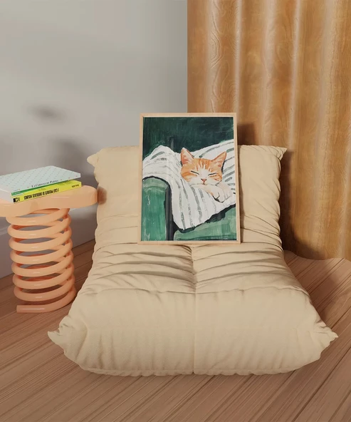 Çerçevesiz Poster Kedimin Rüyası - Resim 4