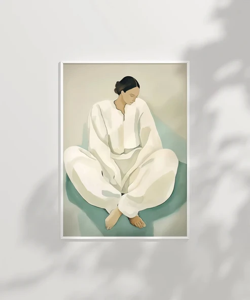 Çerçevesiz Poster Düşüncelere Dalış - Resim 2