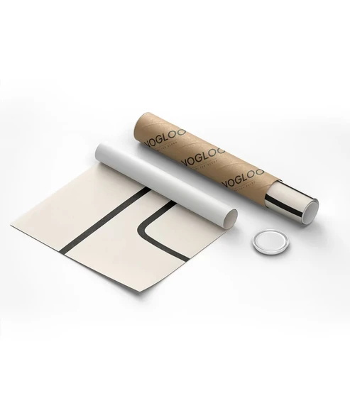 Çerçevesiz Poster Modern Minimalist Siyah-Beyaz - Resim 8