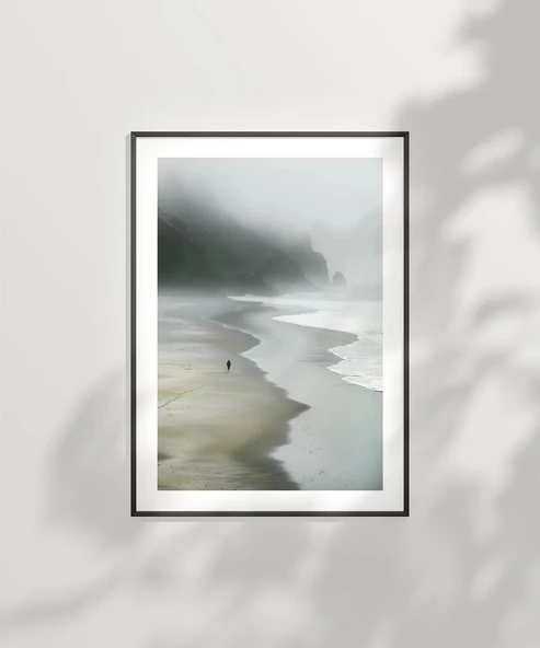 Çerçevesiz Poster Dalgaların Fısıltısı - Resim 6