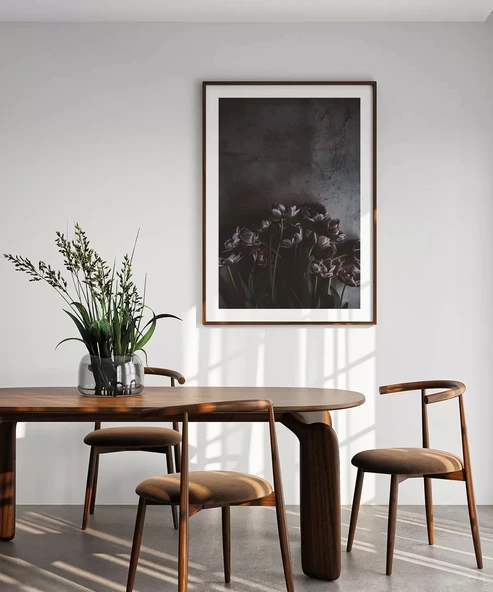 Çerçevesiz Poster Zarafetin Gölgesi - Resim 4