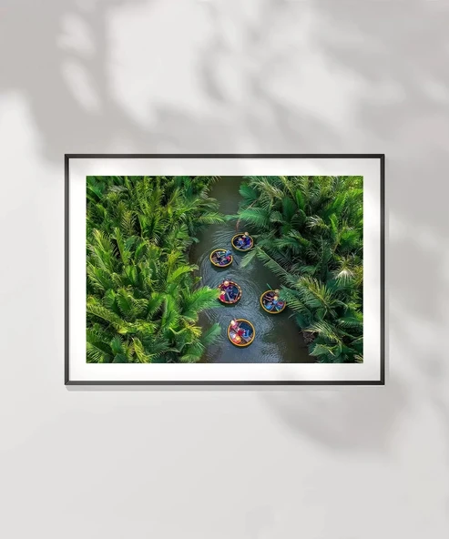 Çerçevesiz Poster Yeşil Nehir Serüveni - Resim 6