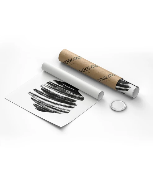 Çerçevesiz Poster Soyut İnsan Silüetleri 3'lü - Resim 8