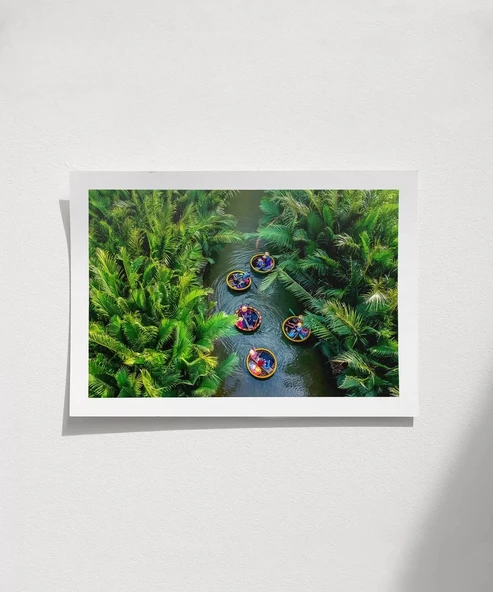 Çerçevesiz Poster Yeşil Nehir Serüveni ürün görseli