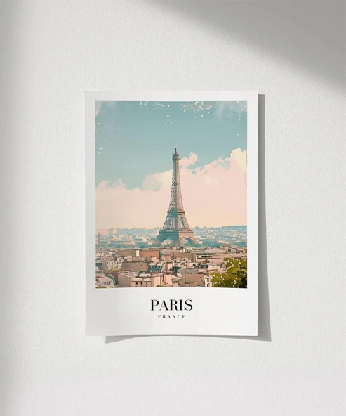 Çerçevesiz Poster Paris’in İkonu ürün görseli