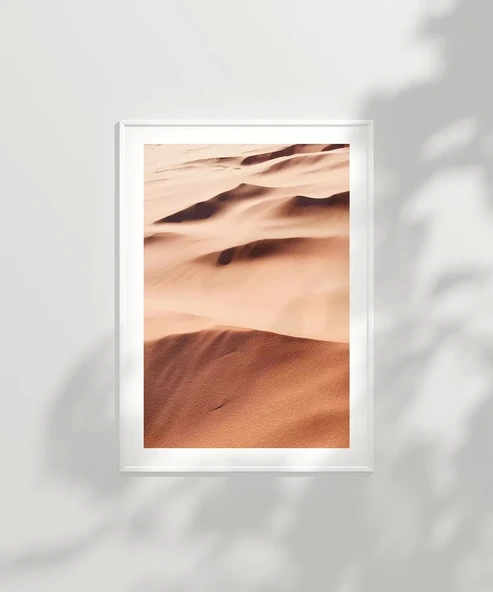 Çerçevesiz Poster Sessiz Çöl - Resim 2